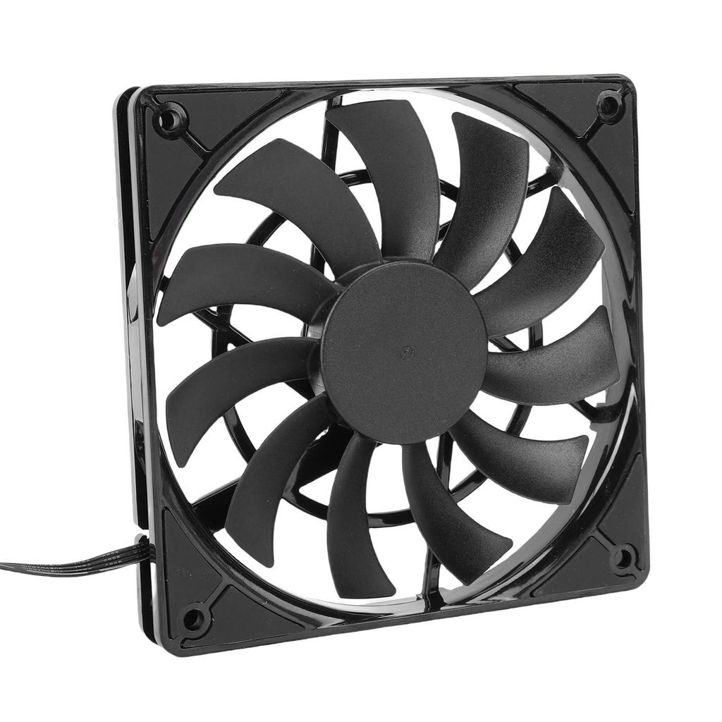 120mm CPU Fan Case Cooling Fan Low Noise 2500RPM Reverse Blade 4pin PWM Computer Fan Double Bearing Support Daisy Chain