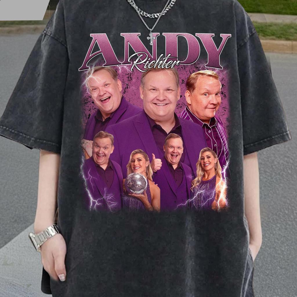 Vintage 90s Andy Richter DWTS Graphic T-Shirt