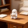 Фигурка Yousheng Ghost Reading Book, Милая мини-статуэтка призрака, сидящего, 3D-печать, для Хэллоуина, книжной полки, стола, интерьера дома