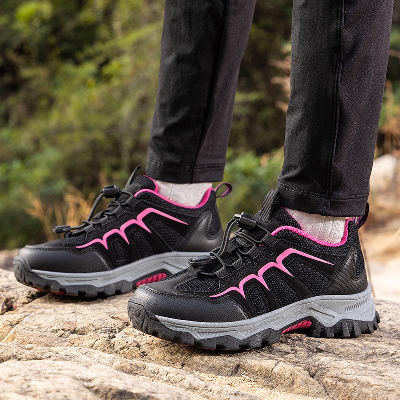Hiking shoes men's waterproof, non-slip, deodorant and breathable men's outdoor sports wear-resistant climbing hiking shoes