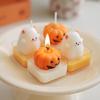 Halloween Cartoon Ghost Handmade Simulated Pumpkin Ornament Aromatherapy Candles Party Decoration 8 Styles