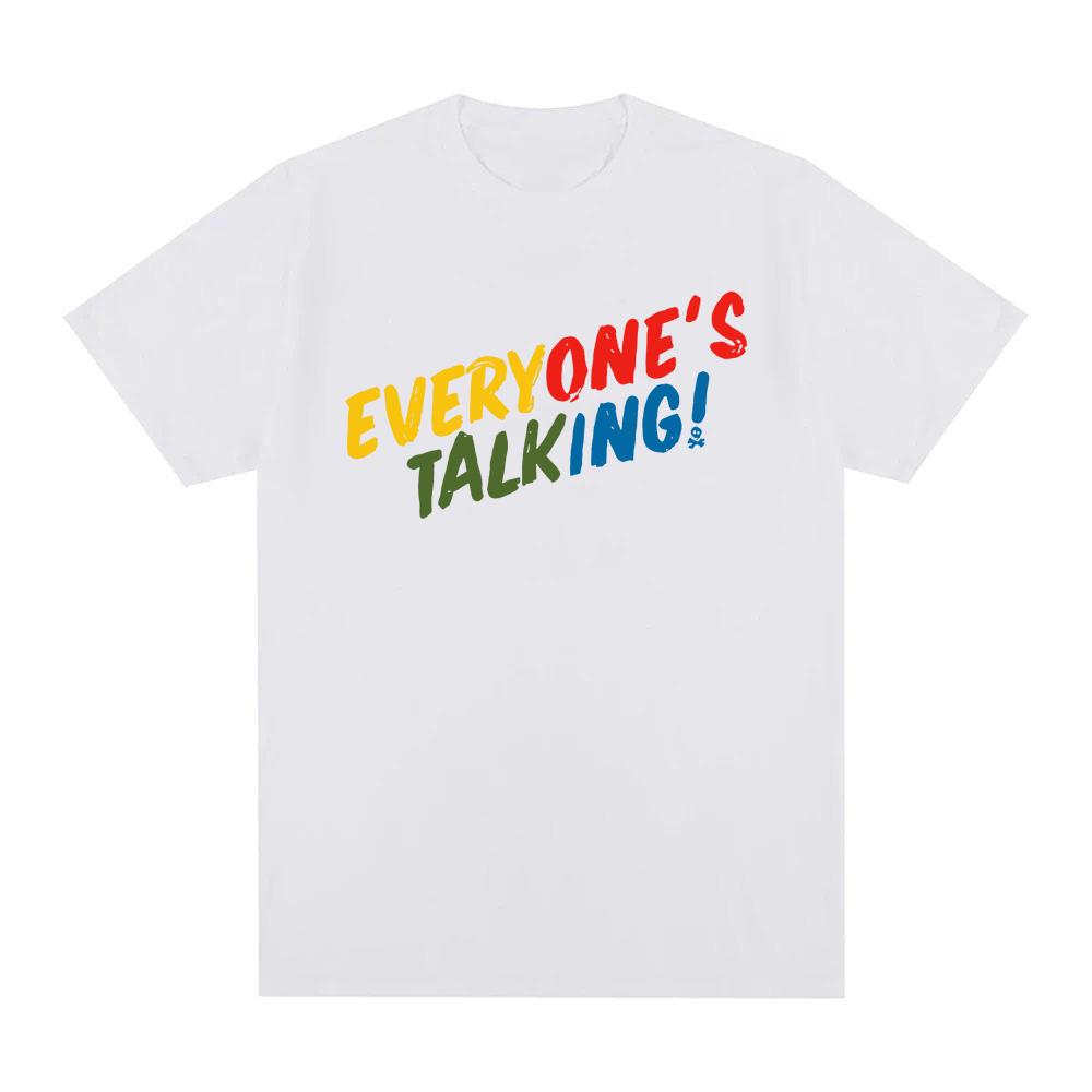 EVERYONE'S TALKING! TEE All Time Low band High Quality Same as official website Tee-shirt 100%cottonTshirt Round Neck Tees