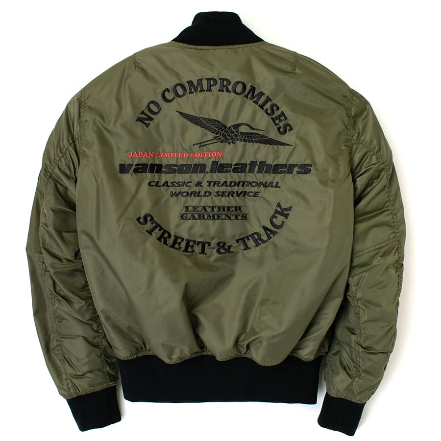 Куртка TVS2308W [Banson] MA-1 мужская хаки/черный