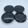 4 шт. черные пластиковые крышки ступицы колеса автомобиля, крышка ступицы обода 65 мм/внешняя 68 мм, универсальная гальваническая крышка ступицы колеса