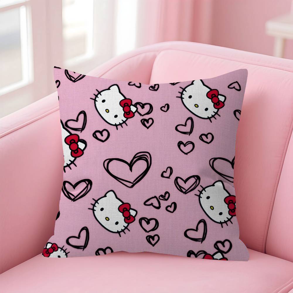 Personalized picture text home decorative pillows Household Gifts 45x45cm Sparkling Hello Kkt Leopard Print