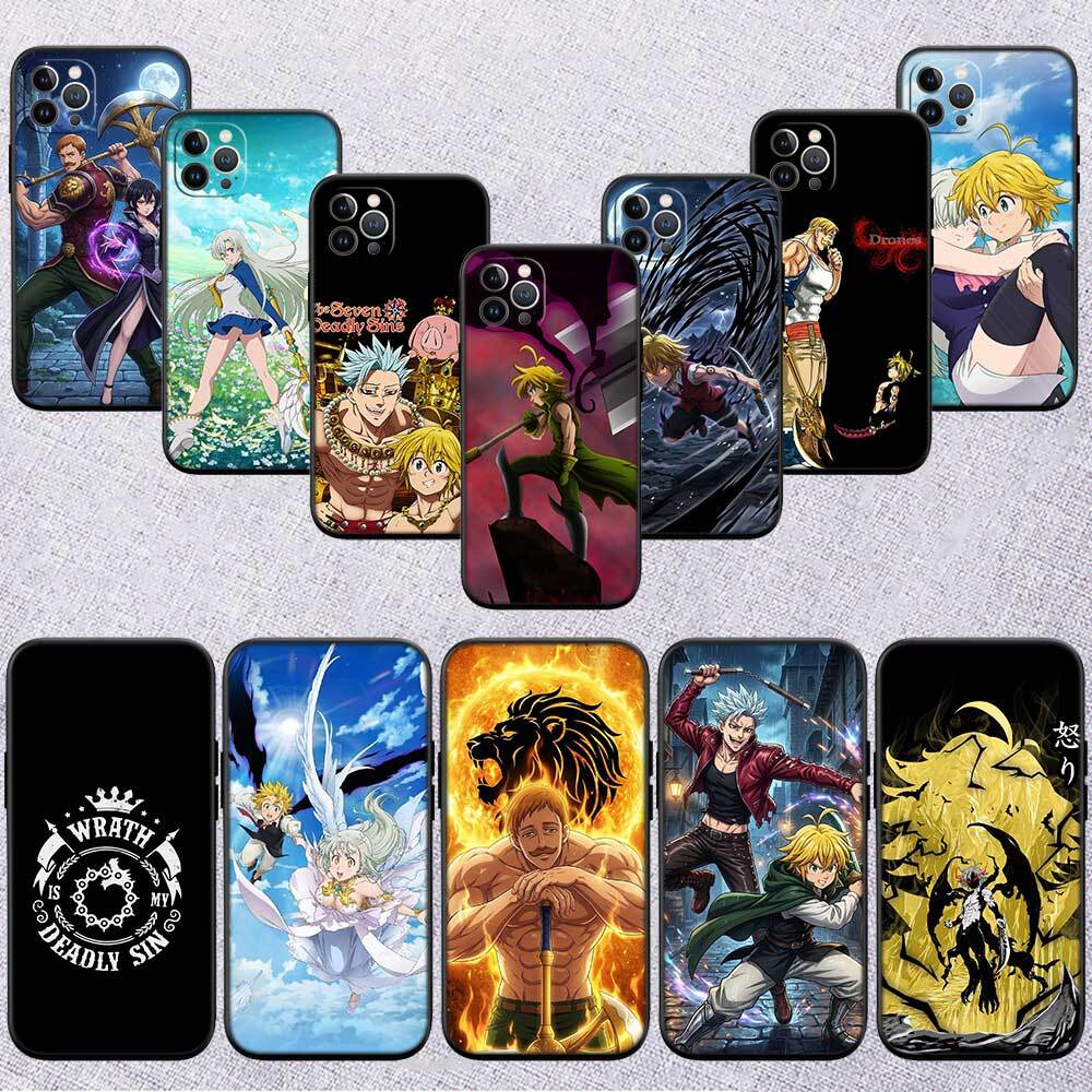 Чехол для телефона S-Seven D-Deadly Sin для Samsung S20 S21 S21S S22 S23 S24 FE Ultra Plus Lite F06 F16 M06 M16 M56 A07 A17 A36 A37 A55 A57
