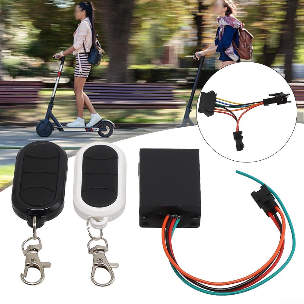 Электрический велосипед, противоугонное устройство, детали скутера с двумя переключателями