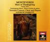 CD CLAUDIO MONTEVERDI / TAVERNER CONSO - Mass Of Thanksgiving / Danksagungs- CDS7498762 EMI, EMI Digita 1989 UK Classical Used