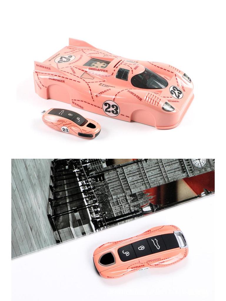 Подходит для Porsche Pink Pig Корпус ключа Новый Cayenne, Panamera, MACAN, 718 Корпус ключа автомобиля и брелок