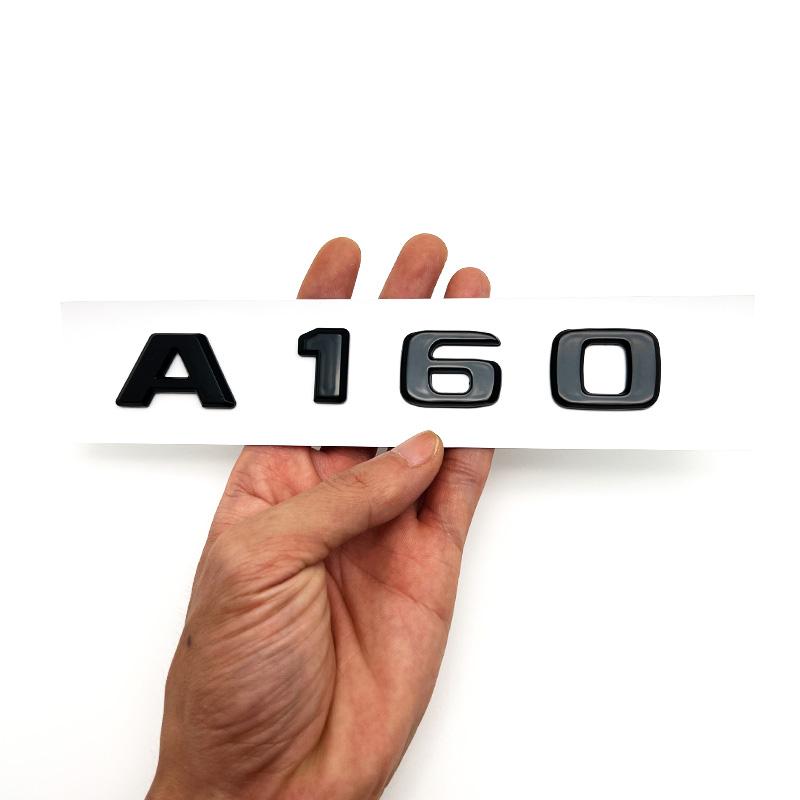 3D буквы A180 A200 A220 A250 A260 A180d A220d 4Matic ABS эмблема для Mercedes Benz A W176 W177 багажник автомобиля задняя наклейка с логотипом