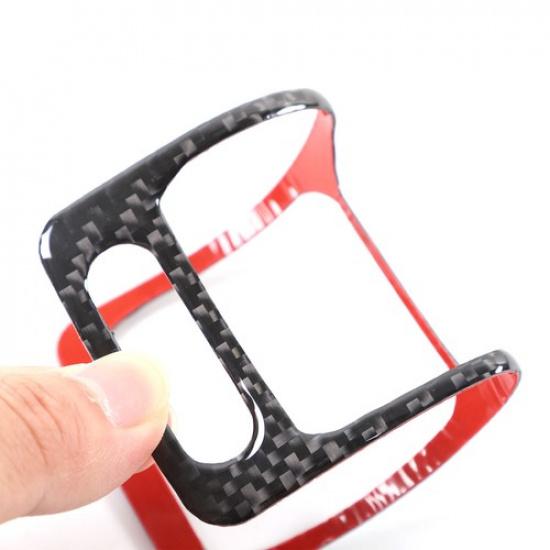 Мягкая накладка из углеродного волокна на кнопку переключателя стеклоподъемника для Honda Pilot 2003-08