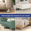 Non-slip Home Supplies Reduce Noises Tools Shock Mute Mats Bed Furniture Risers Anti Vibration Pads