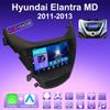 2 DIN Android Carplay Car Radio For Hyundai Elantra MD 2011-2013 Multimedia Player Head Unit Stereo GPS Navigation BT WIFI 4+64GB