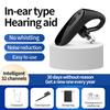 Умный Bluetooth-усилитель слуха с ушным крючком, перезаряжаемый, с шумоподавлением, усилитель звука, слуховой аппарат для пожилых, подарок