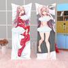 Аниме DARLING in the FRANXX Zero Two Dakimakura Наволочка Подушка Чехол Обнимающая Подушка Чехол Игровая Подушка Otaku Чехол