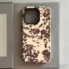Роскошный модный чехол Clmj с леопардовым принтом для iPhone 17 16 15 14 13 12 11 X XS XR Air Pro Max Plus Двухслойная задняя крышка