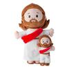 25cm Jesus Plush Toy Cartoon Christ Religious Plushie Figure Holy Family Plush Doll  Home Decor