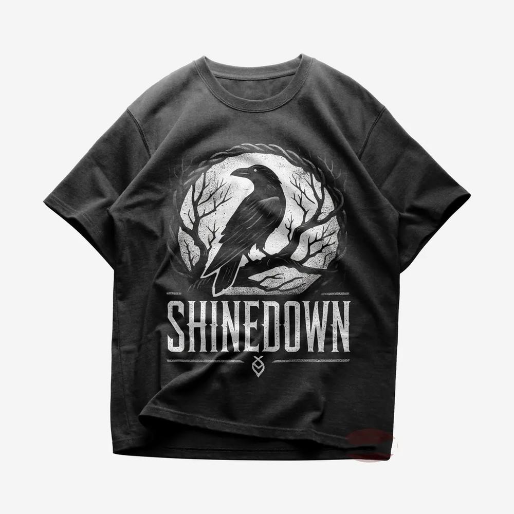 Футболка Shinedown Band Second Chance Черная Полный Размер S-5XL Унисекс