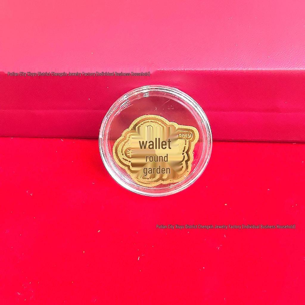Золотая Казна Богатства Наклейка на Телефон - Издание Принцессы для Мгновенного Процветания и Привлечения Удачи