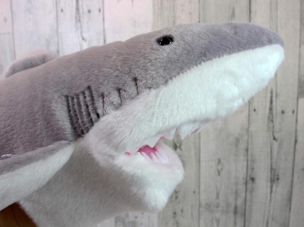 Take Off Great White Shark Hand Puppet