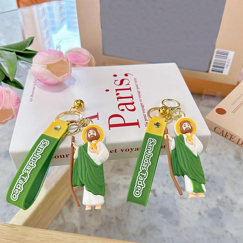 1 шт. новый подарок для друзей праздничный небольшой подарок подарок Иисус брелок рюкзак очаровывает сумку очаровывает мультфильм