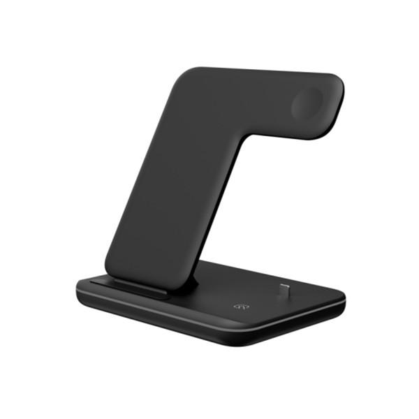 Зарядная подставка 3 в 1, 15 Вт, беспроводная зарядная док-станция Fast Qi, USB-зарядная станция