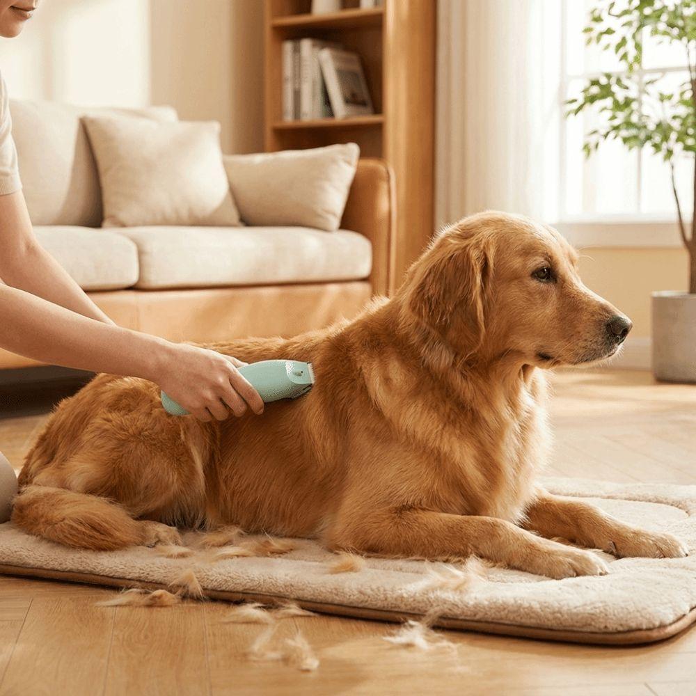 Cordless Pet Grooming Trimmer Low Noise Cat Shaver Safe Pruning Pet Hair Clipper for Cats and Dogs