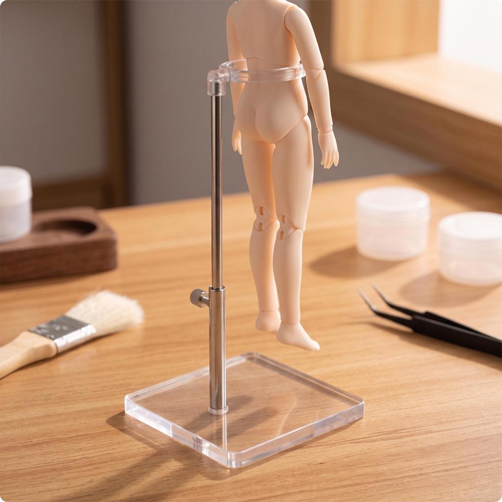 Подставка-держатель прозрачная для кукол BJD, устойчивая для коллекционных композиций