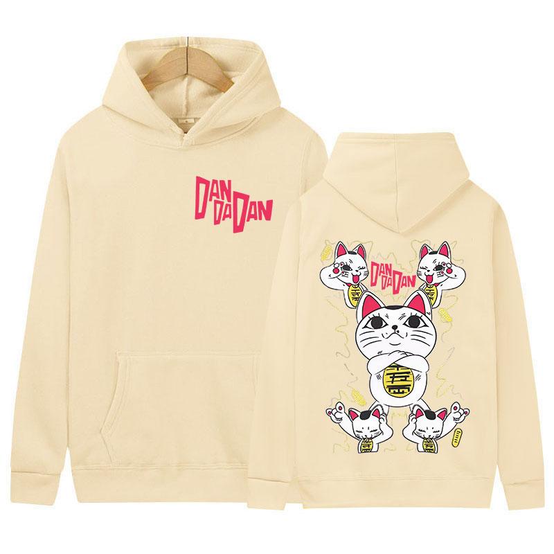 Japanese Anime Dandadan Okarun Graphic Hoody Men Women Fashion Oversized Sweatshirt Casual High Quality Fleece Hoodie Streetwear
