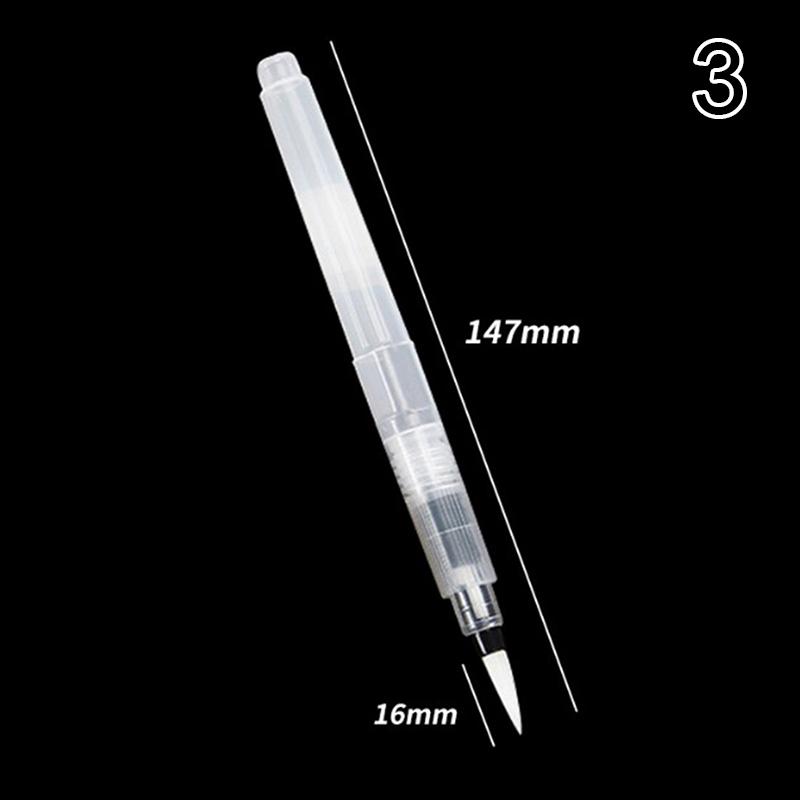 Solid Watercolor Fountain Pen Irrigation Painting Brush Water Storage Pen Water-Soluble Color Pencil Painting Pen