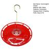 Hanging Hummingbird Feeder Bird Garden 5 Feeding Feeder with Ports Removable Lid