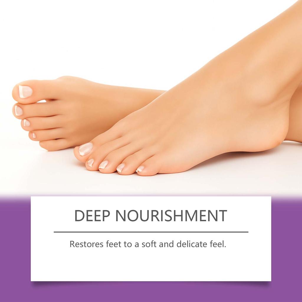 Лавандовая отшелушивающая маска для ног нежно ухаживает за ступнями. Он мягкий, гладкий и поставляется в индивидуальной упаковке для удобного использования. 5 мл