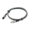 Конвертер USB C в оптический SPDIF Аналого-цифровой звуковой адаптер Оптический кабель Замена для аксессуаров для домашнего кинотеатра