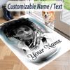 Custom Text Edward Scissorhands Pattern Floor Rug Soft Indoor Carpet Mat Living Room Bedroom