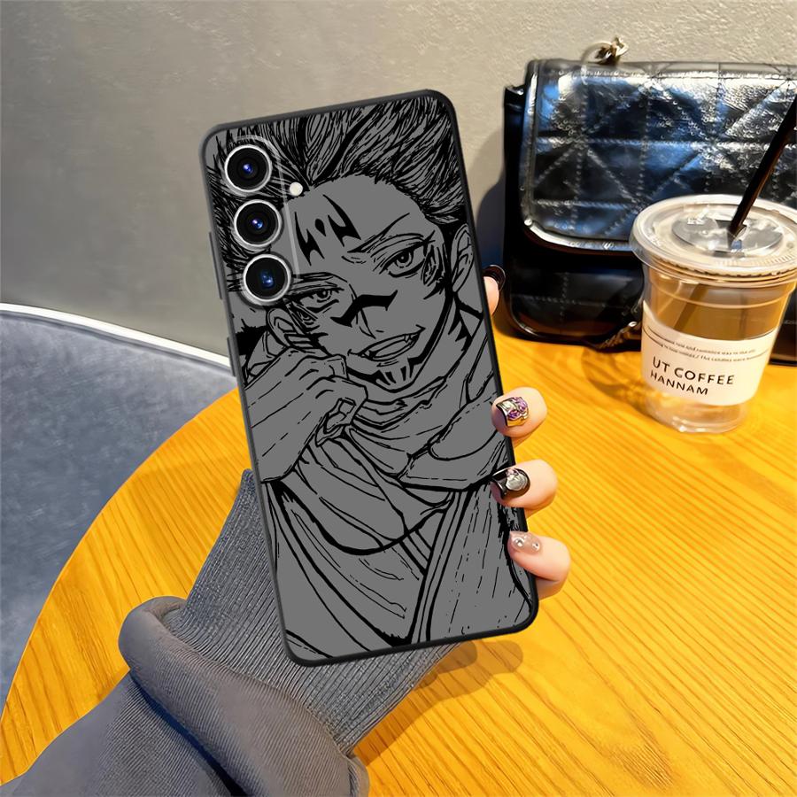 Аниме Чехол для задней панели телефона для Samsung Galaxy A35 A41 A16 A21s A54 A71 A72 A73 A22 A23 A14 A15 A33 A34 A51 A52 A24 A31 A12 A13