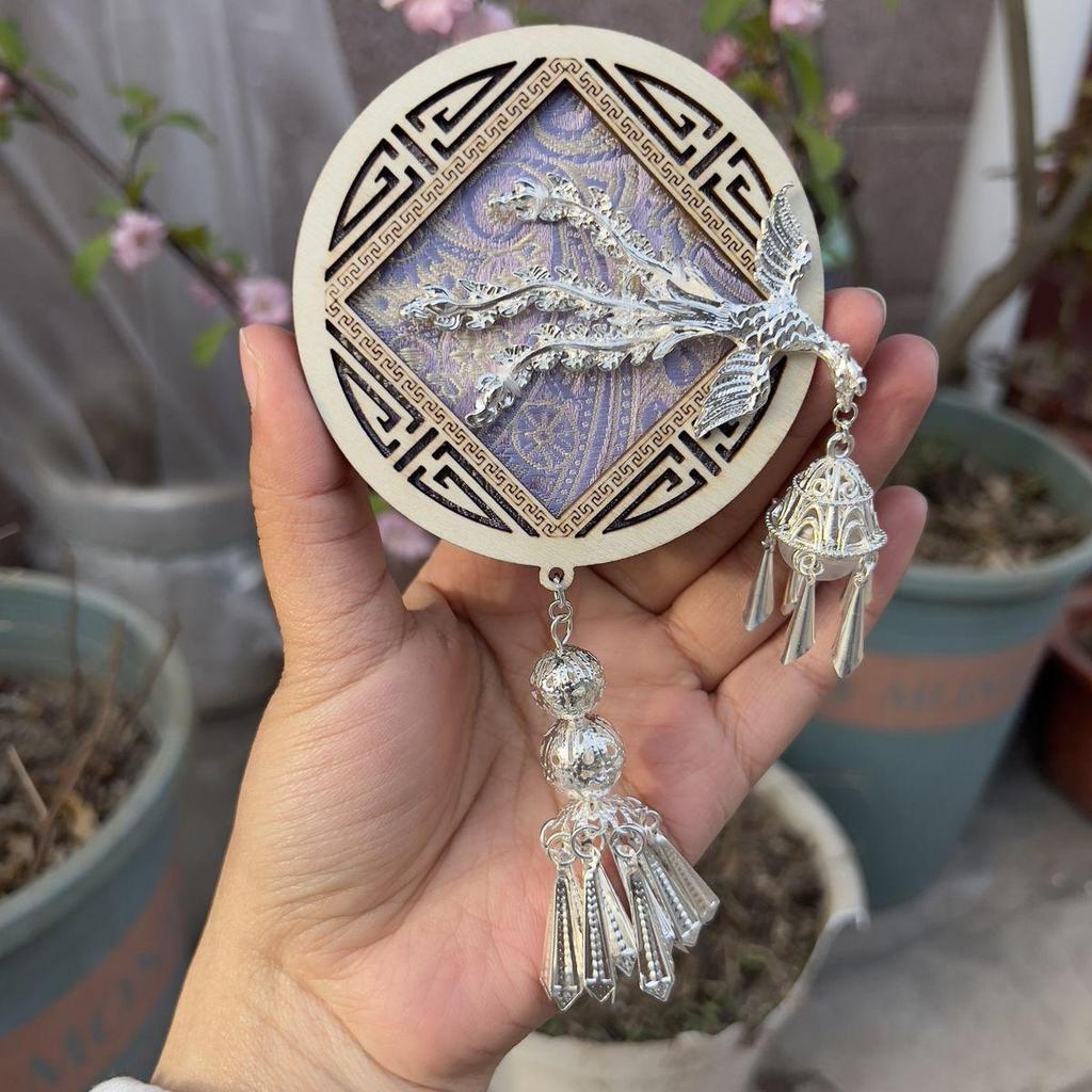 Светящийся магнит на холодильник в стиле парчи эпохи Сун