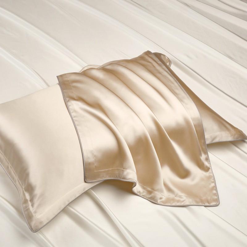 Luxury 40mm 100% Mulberry Silk Pillowcase Single Size 48x74cm Smooth Satin Finish Hair Skin Care