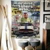 Grand Theft Auto V Infinite Adventure Bedding 1 Duvet Cover 2 Pillowcase Without Core Christmas Birthday Gift Soft And Comfortable