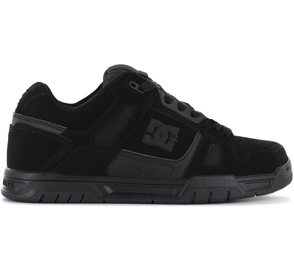 DC Shoes Stag - Мужская обувь для скейтеров Обувь для скейтбординга Leather Black 320188 Кроссовки Спортивная обувь ORIGINAL
