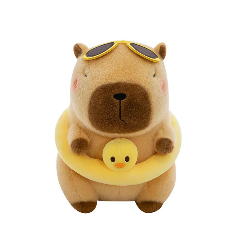 Подлинная летняя стильная капибара новый стиль капибала плюшевая игрушка кукла милая детская подарочная подушка