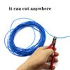 1m 3m 5m Glow EL Wire LED Neon Light Flexible 3V AA Battery Powered LED Rope Tube Sewable Tagled Lamp Clothing Dance Car
