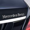 UHLGY1 New Hot 2026 3D Car Rear Trunk ABS Badge Sticker Decoration Auto Refit Accessories for Mercedes Benz AMG W211 W212 W213 Smart Fo