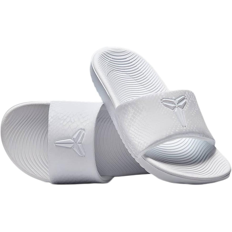 Nike Kobe Kawa Slide Print Kids' Outdoor Slippers White IF2871-100