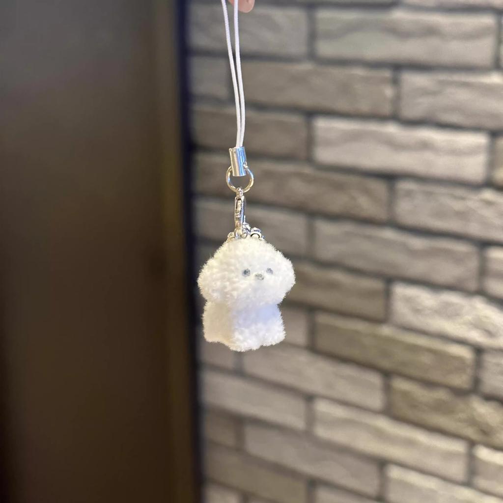 Милый 3D плюшевый кулон из смолы, мини-кукла, подвеска для мобильного телефона, аксессуары для DIY ювелирных изделий