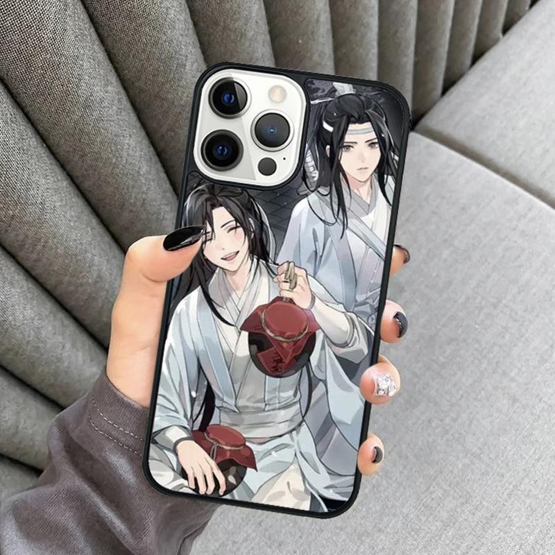 Чехол для телефона Mo Dao Zu Shi Лань Чжань Вэй Ин Для iPhone 17 Air 16 16e 15 13 14 Pro Max 11 12 Plus 2022 MAX Защитный чехол coque