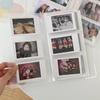 3-дюймовый 84\120\240 карманный прозрачный фотоальбом мини-альбом для фотографий полароид альбом для коллекции фотокарточек билетов на поезд jewe