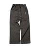 LADINSIDE Relaxed Elastic Climbing Wide Denim Pants Black