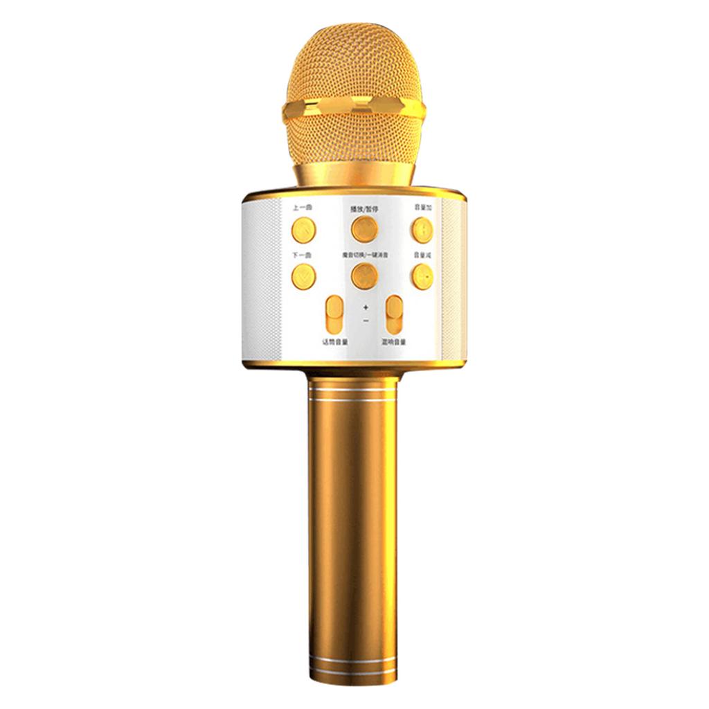 Bluetooth Wireless Handheld Microphone Portable Karaoke USB Microphone