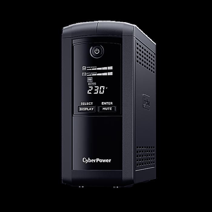 Alimentation d'énergie Non interruptible CyberPower VP1000ELCD - 1000 VA 550 W - Interactivité de Ligne
