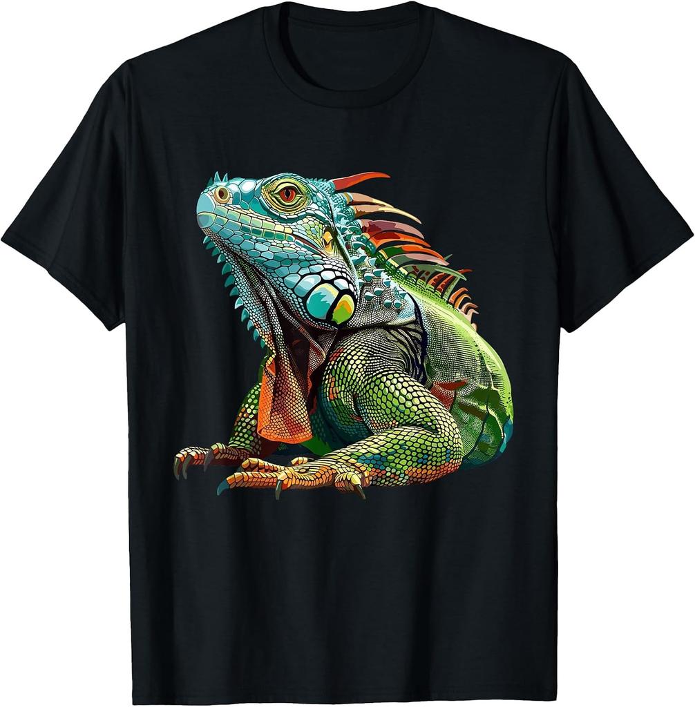 Iguana Graphic Tee for Animal Lovers